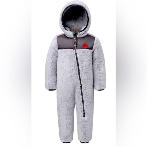 Kids Baby Boy Jacket Snozu Infant 2-piece Sz 18 Months 24 Months Fleece Set Gray - Picture 2 of 6